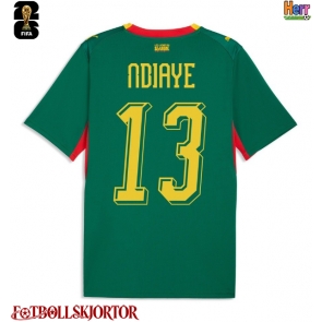 Senegal Iliman Ndiaye #13 Bortatröja VM 2026 Kortärmad